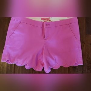 Lilly Pulitzer Buttercup stretch shorts Amethyst size 10